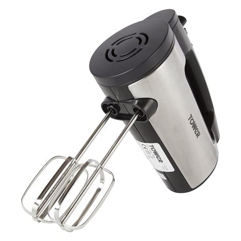 Tower T12016 300W Hand Mixer Stainless Steel Small Appliances From