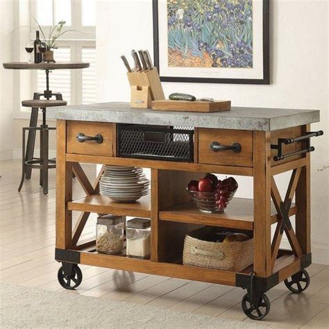 Portable Kitchen Island Design Ideas Kitchendecorpad Kitchen Cart