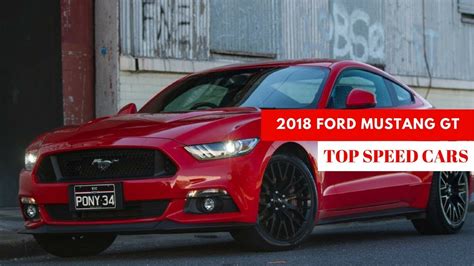 2018 Ford Mustang Gt Top Speed Cars Youtube