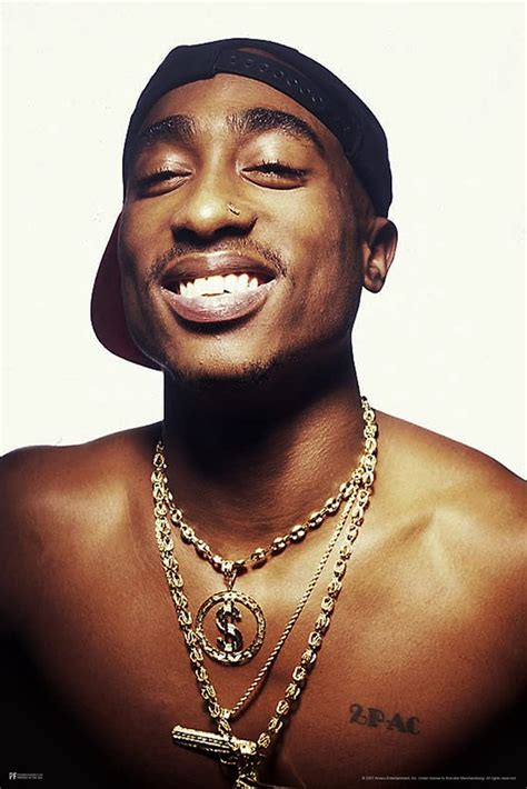 Buy Tupac S 2pac Smiling Gold Chain Photo 90s Hip Hop Rapper S For Room