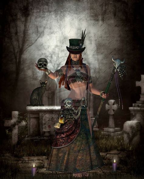 Character Portraits Voodoo Art Voodoo Priestess Voodoo Costume