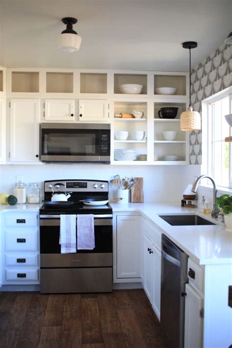 We painted our kitchen cabinets in a week for under $150, without sanding. Painting Cabinets - 3 Simple Tips - Zero Sanding Involved - Hand Gathered Home