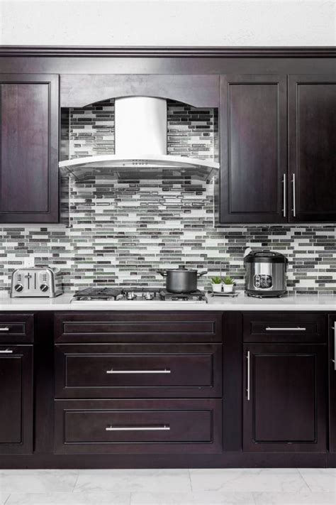 The choice of hardware, accessories, and décor defines the mood. Home Cabinet Westbury K8 Style Espresso Maple Kitchen Cabinets | Maple kitchen cabinets, Kitchen ...