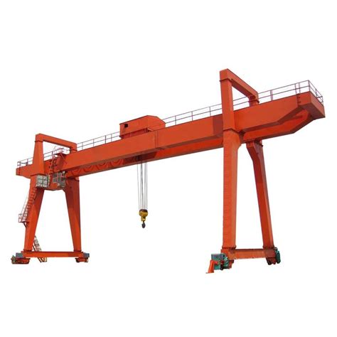 50 Ton Double Girder Gantry Crane Industrial Gantry Crane With Cantilever