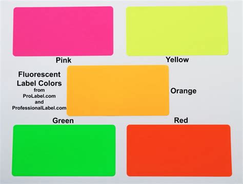 1 34 X 12 Inch Labels Fluorescent Pink Color 50 Sheets P1705