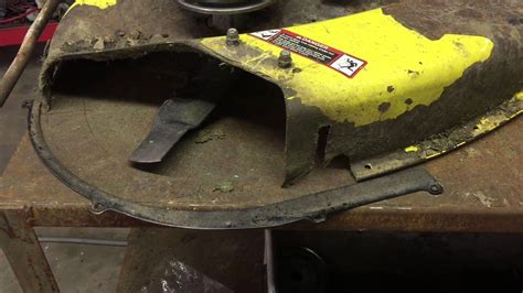 Repairing Some Common Problems On A 42 Cut John Deere Deck Welding