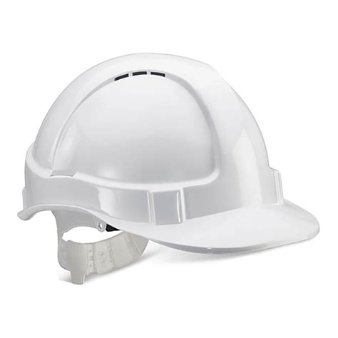 Basic Safety Helmet White Spartan Safety