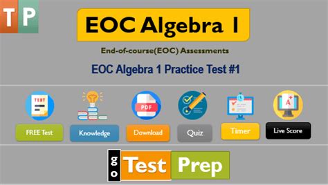 Eoc Algebra 1 Practice Test 1