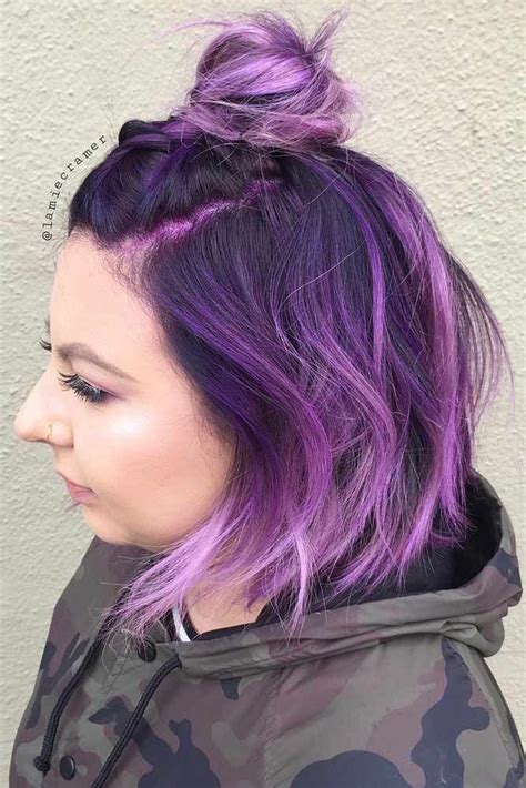 52 Insanely Cute Purple Hair Looks You Wont Be Able To Resist Purple