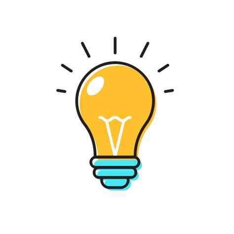 Light Bulb Idea Bulb Idea Bulb Icon