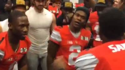 Ohio State Enjoys Locker Room Dance Party After Beating Oregon Video