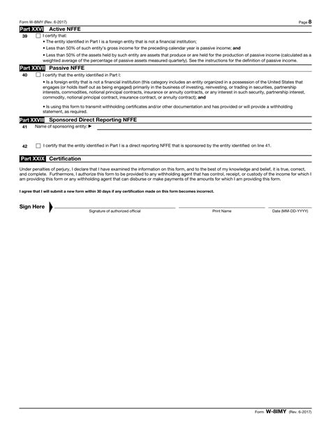 Irs Form W 8imy Fill Out Sign Online And Download Fillable Pdf