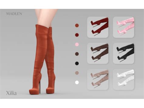 Sims 4 Madlen Xilia Boots The Sims Game