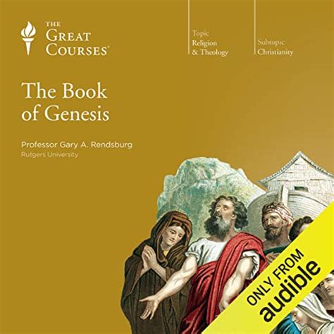 The Book Of Genesis By Gary A Rendsburg The Great Courses Lecture