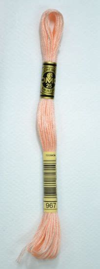 Having a very low weight; DMC Stranded Cotton Embroidery Floss, Colour 967 Very ...