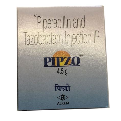 Piperacillin And Tazobactam Allopathic Pipzo 45g Ip Injection At Rs 186