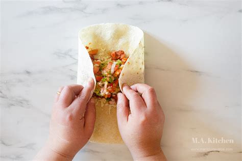 Easy Al Pastor Burritos