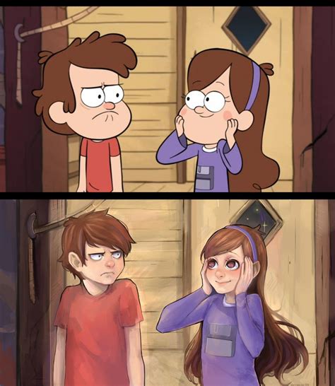 20 Of Your Favorite Cartoons Reimagined Gravity Falls Anime Anime