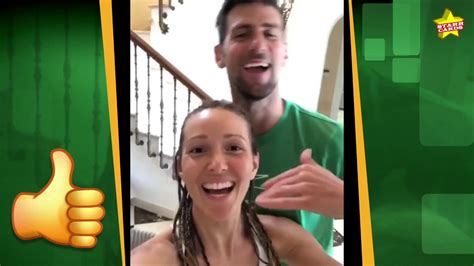 Novak djokovic and his wife jelena ristic hold hands while going for a walk with their dogs on tuesday afternoon (march 10) in west hollywood, calif. Novak Djokovic finally acquiesces to getting a haircut ...