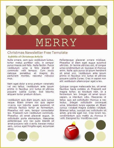 Free Newsletter Templates Word Of Microsoft Newsletter Templates Doc Pdf Psd Ai