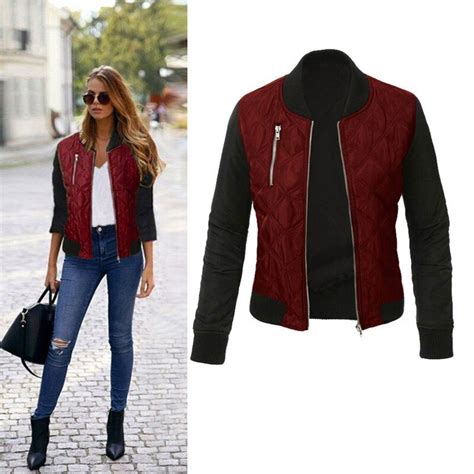 2018 Europe And The United States In Autumn And Winter New Solid Color Fashion Jacket Zipper