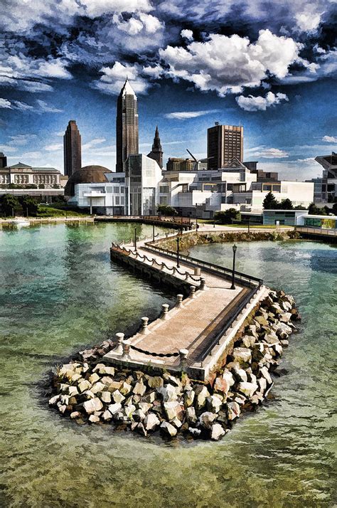 Cleveland Inner Harbor Cleveland Ohio 1 Photograph By Mark Madere