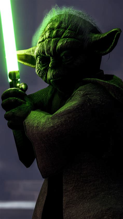 Baby yoda wallpaper, papel de parade. 1080x1920 Yoda Star Wars Battelfront 2 8k Iphone 7,6s,6 ...