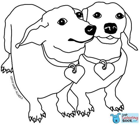 Print this amazing free fun birthday coloring page. Dog Template Its A Colourful World | Dog coloring book ...