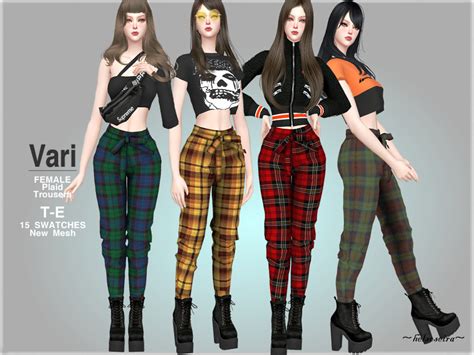 The Sims Resource Vari Grunge Trousers