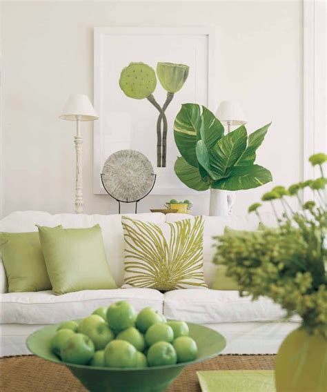 Living Room Ideas With Fresh Plants