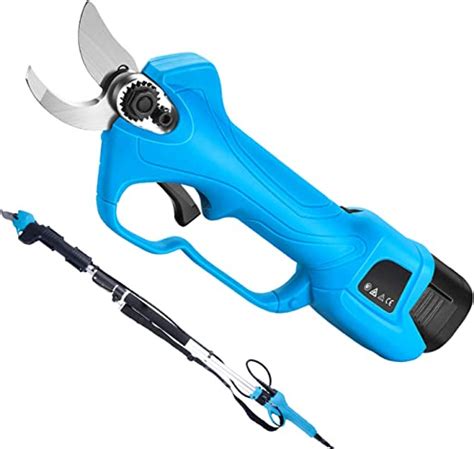 Lumemery Electric Cordless Pruner Pruning Shears With Extension Pole