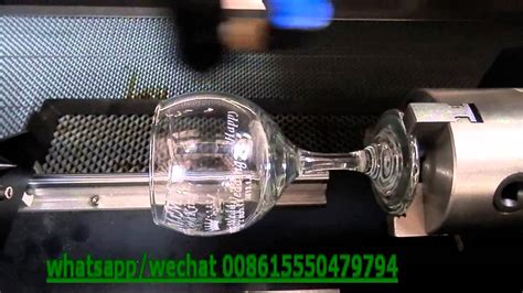 Glass Cut Engraving Machine Bottle Laser Engraving Machine Bottle Win Engraving Machine Youtube