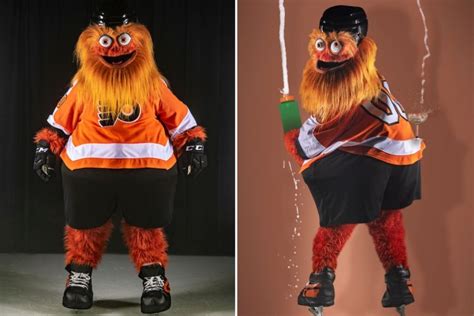 Gritty A Pro Union Icon Let His Team Cross Bostons Picket Line