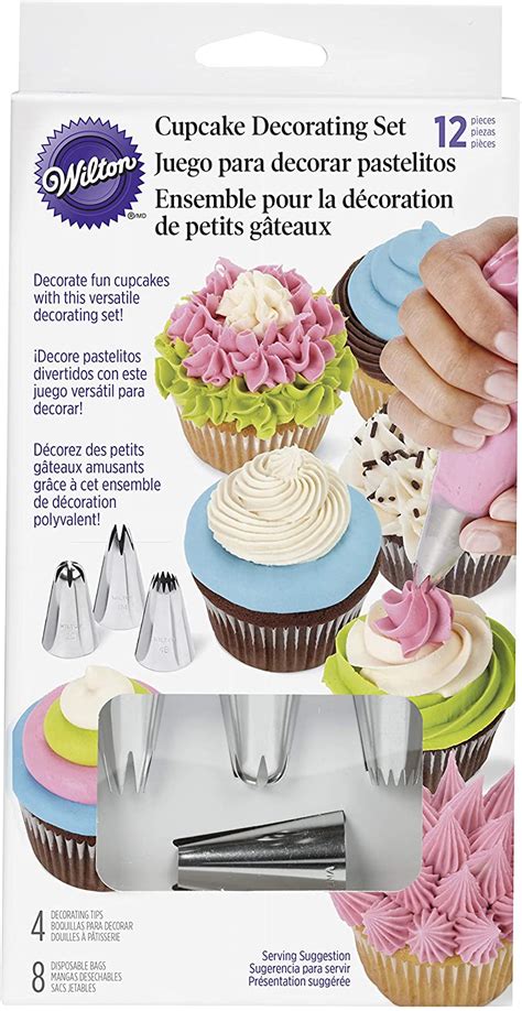 See more ideas about wilton tips, cake decorating tips, frosting tips. Wilton Cupcake Decorating Icing Tips, 12-Piece Set Only $5 ...