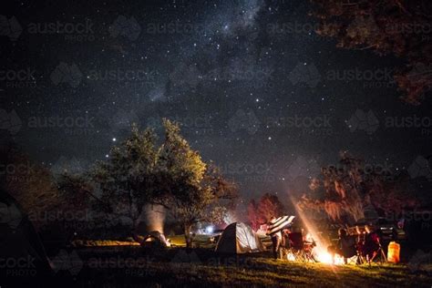 Image Of Camping Under The Stars Austockphoto