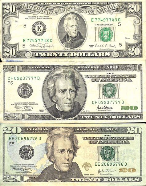 A Look Back Evolution Of The 20 Bill Coin Collectors Blog
