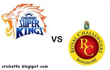 Csk is at the top of ipl 2019 points table while rcb is at the extreme bottom. All About "CRICKET": CSK vs RCB