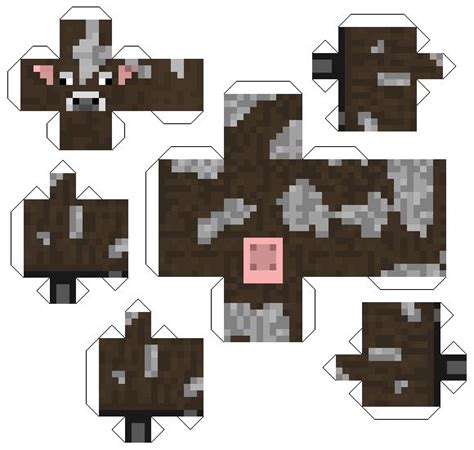 Fpsx Games Minecraft Mob Printable Cut Out Characters