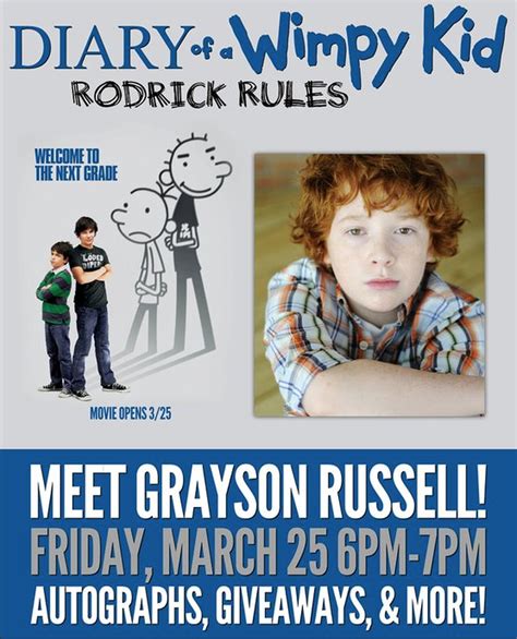 Diary Of A Wimpy Kid 2 Meet Fregly At Alabaster Amstar March 25