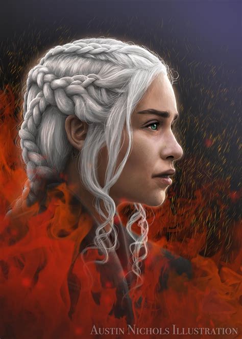 There is currently no wiki page for the tag daenerys targaryen. SPOILERS "The Unburnt" - my Daenerys fan art | Targaryen ...