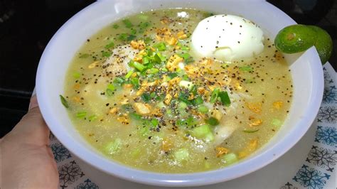 How To Make Lugaw With Egg Lugaw Recipe How To Cook Chicken