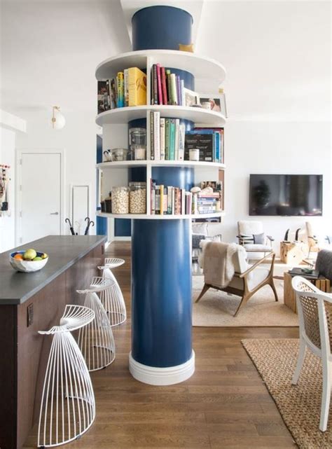 Colonne de RANGEMENT – elle se dresse pour une économie d’espace