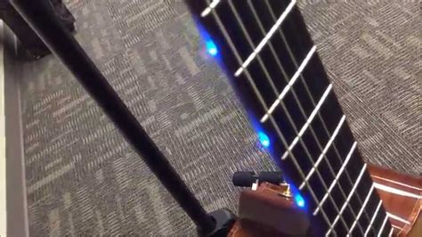 Guitar Fretboard Led Light Up Fret Markers Installation Tutorial Youtube
