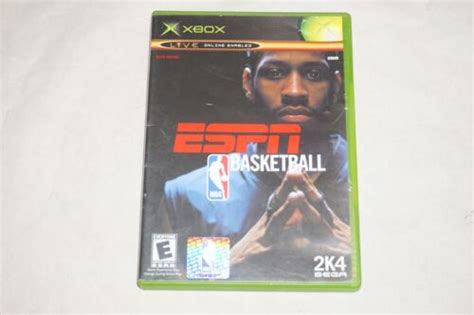 Espn Nba Basketball Microsoft Xbox Complete Ebay