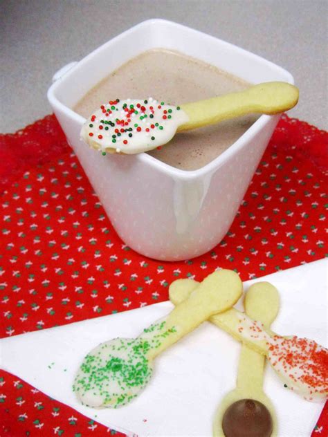 Sugar Cookie Spoons For Hot Cocoa