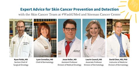 Maybe you would like to learn more about one of these? Expert Advice for Skin Cancer Prevention and Detection | Department of Surgery | Washington ...