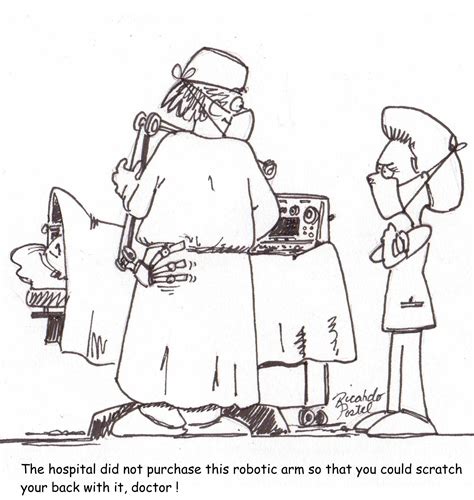 surgical tech funny nurse cartoons robotic arm scrubs the leading lifestyle nerdy