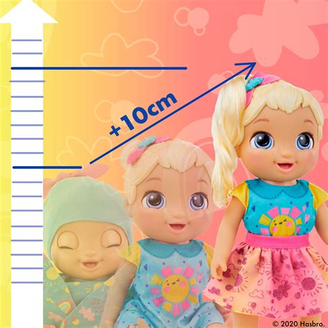 Baby Alive Baby Grows Up Happy Doll Growing And Talking Baby Doll Big