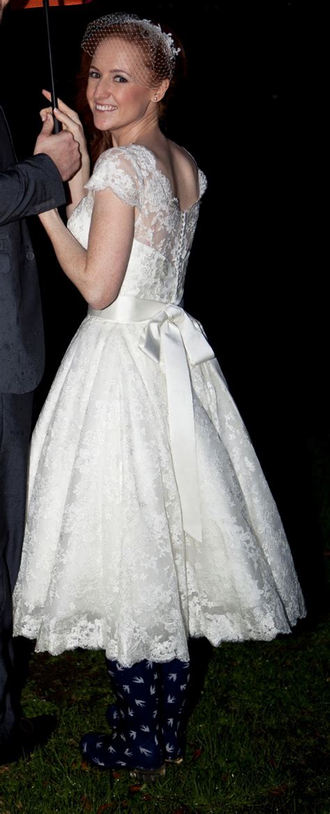 24 high low wedding dresses | wedding forward. House of Mooshki Sarah Tea Length wedding dress - Sell My ...