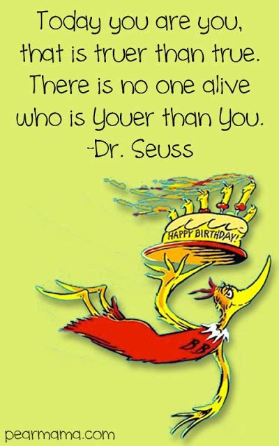 Dr seuss a great inspiration, i would say he was equally inspiring for kids and adults, so here are some great gems from his sayings. DR SEUSS 2ND BIRTHDAY QUOTES image quotes at relatably.com